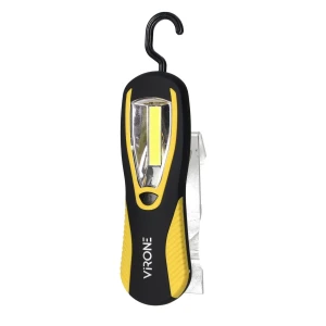 Latarka warsztatowa LED COB 3W, 200lm, 3 x AA magnes, haczyk,WL-7