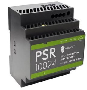 Zasilacz impulsowy PSR 10024 230/ 24VDC 3,83A na szynę DIN, Uzas: 85-264VACVAC, Ta70, 17000-1567
