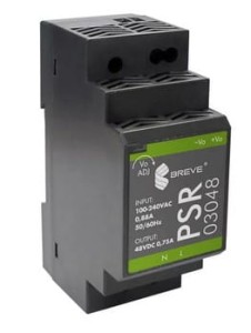 Zasilacz impulsowy PSR 03048 230/ 48VDC 0,75A 36W na szynę DIN, Uzas: 85-264VACVAC, Ta70, 17000-1559