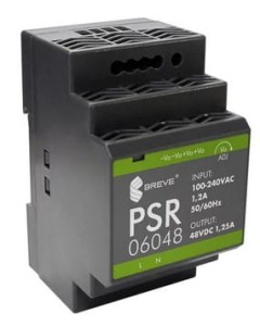 Zasilacz impulsowy PSR 06048 230/ 48VDC 1,25A 60W na szynę DIN, Uzas: 85-264VACVAC, Ta70, 17000-1564