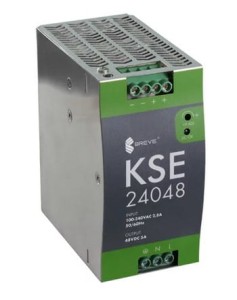 Zasilacz impulsowy KSE 24048M 230/ 48VDC 5A 240W na szynę DIN, Uzas: 96-264VACVAC, Ta70, 17000-1548