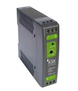 Zasilacz impulsowy KSE 01012P 230/ 12VDC 0,84A 10W na szynę DIN, Uzas: 85‑264VAC, Ta70, 17000-1542