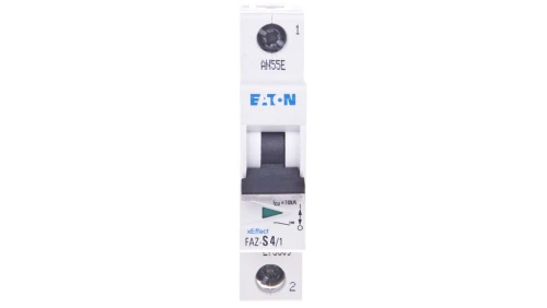 Wyłącznik nadprądowy 1P S 4A 15kA AC FAZ S4/1 278609