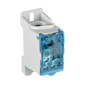 Blok rozdzielczy na szynę TH35 1P 125A 690V AC KTB-125-1-M 23335