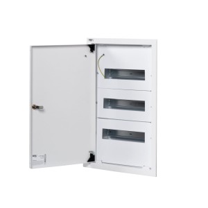 Rozdzielnica modułowa metalowa 3x12 podtynkowa IP30 N+PE I klasa drzwi białe KP-DB-I-MF-312 biały 35681