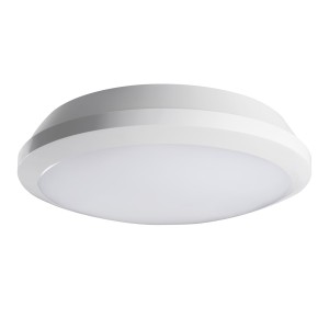 Plafoniera LED DABA PRO 26W NW-SE-W 2800lm 4000K biała IP65 z czujnikiem mikrofalowym 19066