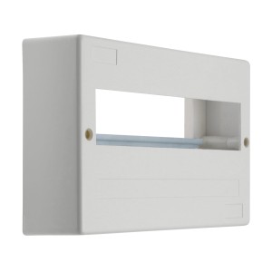 Rozdzielnica modułowa tworzywo 1x12 natynkowa IP30 IK06 II klasa bez drzwi DB112W 1X12P/SM biały 3853