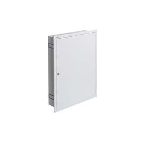 Rozdzielnica modułowa 4x24 podtynkowa IP30 N+PE I klasa drzwi metalowe białe KP-DB-I-MF-424 biała 32641