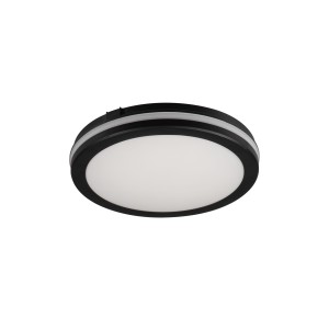 Plafoniera LED BENO ECO 12W CCT O B 1050lm(WW)/1150lm(NW)/1100lm(CW) 3000/4000/6500K regulacja barwy IP65 czarny 38381