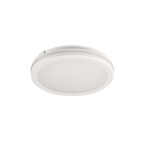 Plafoniera LED BENO ECO 12W CCT O W 1200lm(WW)/1300lm(NW)/1250lm(CW) 3000/4000/6500K regulacja barwy IP65 biały 38380