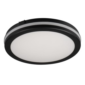 Plafoniera LED BENO ECO 40W CCT O B 3800lm(WW)/4050lm(NW)/3900lm(CW) 3000/4000/6500K regulacja barwy IP65 czarny 38387