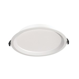Oprawa downlight LED TIBERI CCT 23-29W-W max 3260lm ciepła/neutralna 3000-4000K IP44/20 Ø23 Ra90 5 lat gwar.biały 26383
