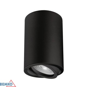 Oprawa nasufitowa punktowa ULTER regulowana fi70 GU10 max.1x50W czarna C23-DLU-AR-GU10-150-BL