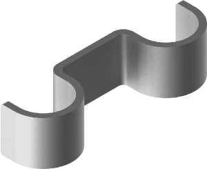 Uchwyt kabla fi 8mm UEFB8 425708 /100szt./