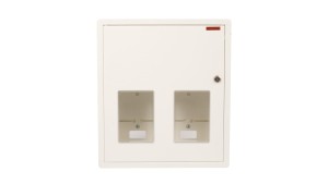 Szafka licznikowa podtynkowa 2-licznikowa 1-fazowe 12 modułów IP30 RW-1-2L-12 Z/O