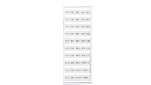 Ramka z oznacznikami 10x 11-20 209-503 /5szt./