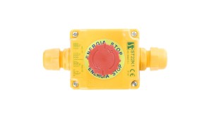 Kaseta z przyciskiem bezpieczeństwa przez obrót 1Z 1R IP65 ST22K108-2