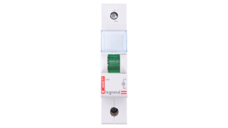 Lampka modułowa zielona 230-250V AC L313 604077
