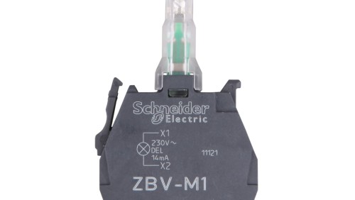 Harmony XB4 Zestaw świetlny Ø22 biały LED 230/240V (dawniej ZBVM3, ZBVM4, ZBVM5, ZBVM6, ZBVM8)