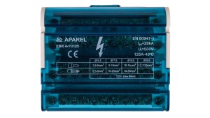 Blok listew rozdzielczych 4-biegunowy 125A EBR 4-11/125 R33RA-02020200201