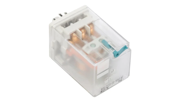Przekaźnik przemysłowy 3P 10A 12V DC AgNi R15-2013-23-1012-WT 802843