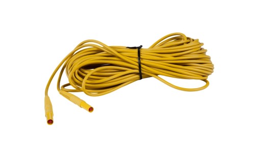 Przewód pomiarowy 20m żółty /wtyki bananowe/ WAPRZ020YEBB