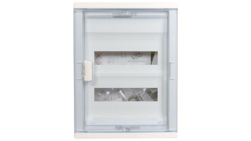 Rozdzielnica modułowa 2x12 podtynkowa IP40 RWN (drzwi transparentne) 602422