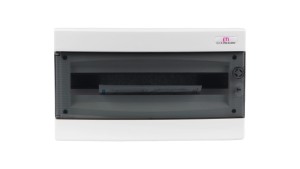 Rozdzielnica modułowa 1x18 podtynkowa /transparentna/ IP40 ECM18PT-S DIDO 001101074