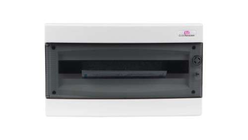 Rozdzielnica modułowa 1x18 podtynkowa /transparentna/ IP40 ECM18PT-S DIDO 001101074