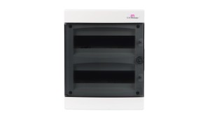 Rozdzielnica modułowa 2x12 podtynkowa /transparentna/ IP40 ECM24PT-S DIDO 001101075
