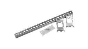 Szyna montażowa 35x15x600mm stal TH35 + zaczepy 24m regulowane 020201