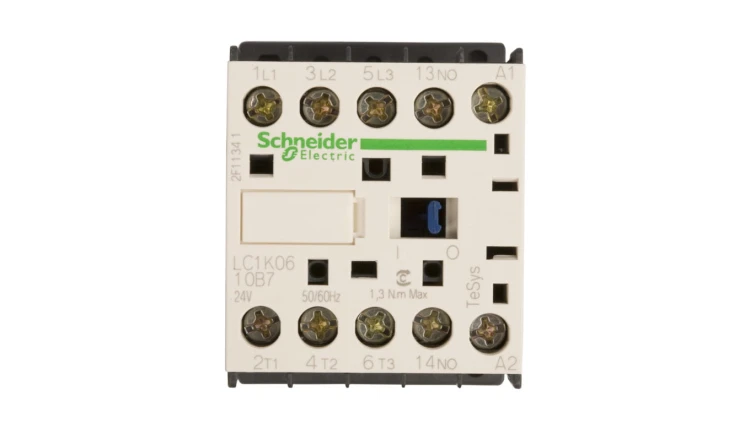 Stycznik mocy 6A 3P 24V AC 1Z 0R LC1K0610B7