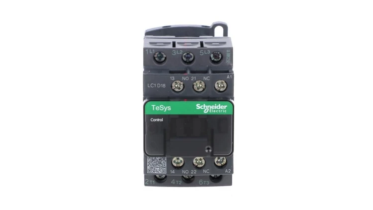TeSys Deca Stycznik mocy 18A 3P 24V AC 1Z 1R LC1D18B7