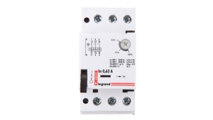 Wyłącznik silnikowy 3P 0,12kW 0,4-0,63A M 250 0,63 606803