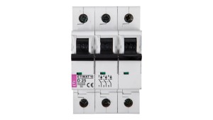 Wyłącznik nadprądowy 3P D 25A 10kA AC ETIMAT10 002155718