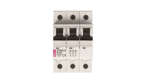 Wyłącznik nadprądowy 3P B 40A 10kA AC ETIMAT10 002125720
