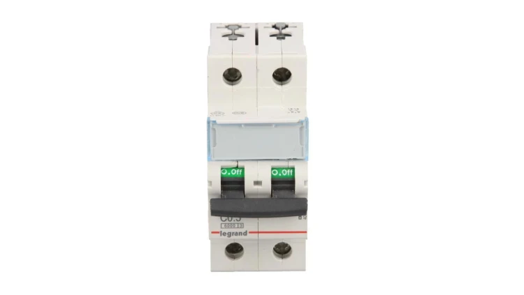 Wyłącznik nadprądowy 2P C 0.5A 6kA AC S302 TX3 403519