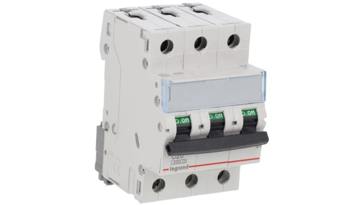 Wyłącznik nadprądowy 3P C 20A 6kA AC S303 TX3 403546