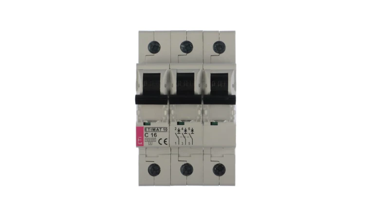 Wyłącznik nadprądowy 3P C 16A 10kA AC ETIMAT10 002135716