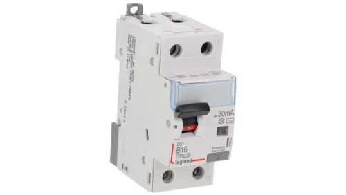 Wyłącznik różnicowo-nadprądowy 2P 16A B 0,03A typ AC P312 DX3 410921