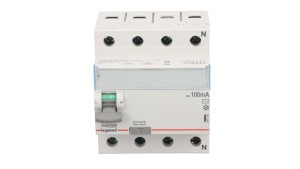 Wyłącznik różnicowoprądowy 4P 63A 0,1A typ AC P304 TX3 411719