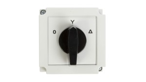 Łącznik krzywkowy gwiazda-trójkąt 3P 25A w obudowie 4G25-12-PK 63-840591-031