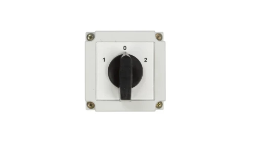 Łącznik krzywkowy 1-0-2 3P 10A w obudowie 4G10-53-PK R014 63-840345-011