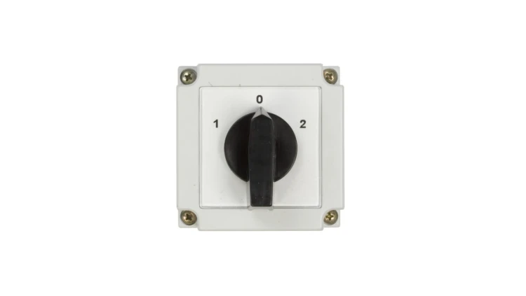 Łącznik krzywkowy 1-0-2 3P 10A w obudowie 4G10-53-PK R014 63-840345-011
