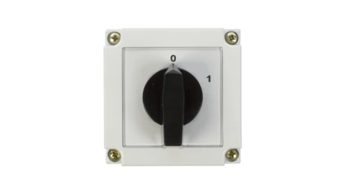Łącznik krzywkowy 0-1 1P 10A w obudowie 4G10-90-PK R014 63-840392-011