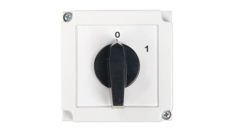 Łącznik krzywkowy 0-1 3P 16A w obudowie 4G16-10-PK R114 63-840306-021