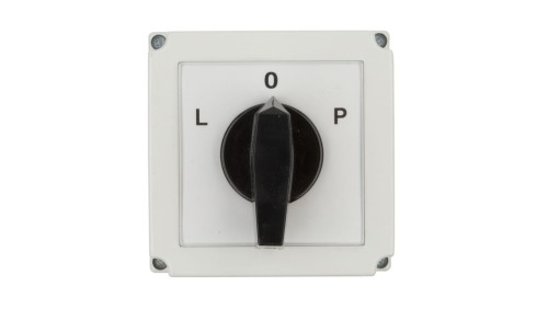 Łącznik krzywkowy L-0-P 3P 40A w obudowie 4G40-11-PK R214 63-840309-041