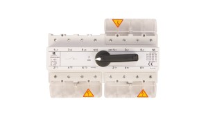 Przełącznik sieć-agregat 125A 3P+N (biegun N nierozłączalny) PRZK-3125NW02