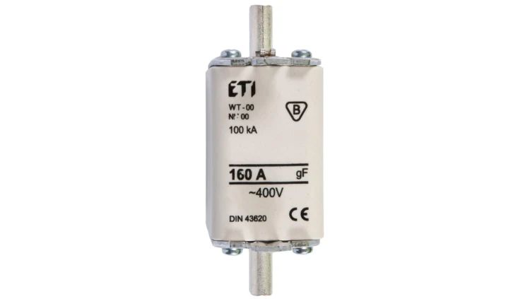 Wkładka bezpiecznikowa NH00 160A gF 400V 004119104