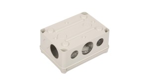 Puszka natynkowa LIGHT 162x116x76 6xM25 4xM40 IP66/67 szara EV-161